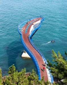 Top view of Cheongsapo Daritdol Observatory